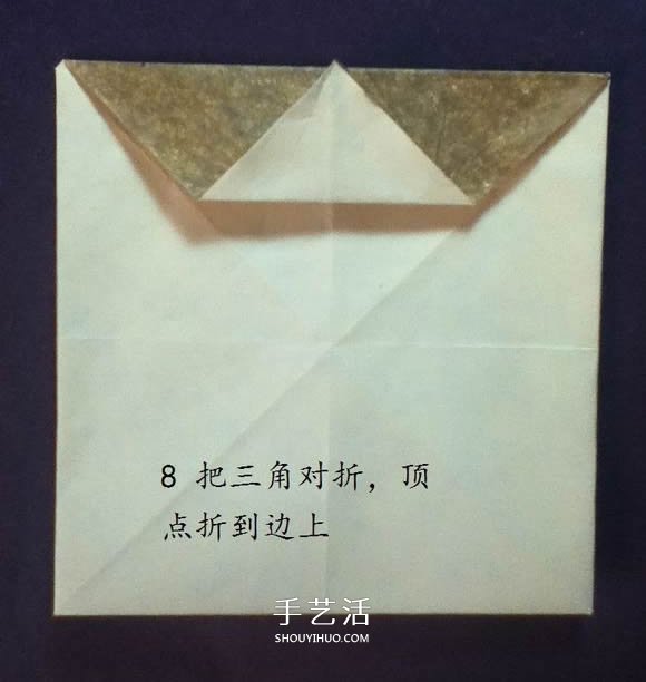 把貓貓“戴”身邊！貓頭戒指的折紙方法圖解 -  rpnrmr.com