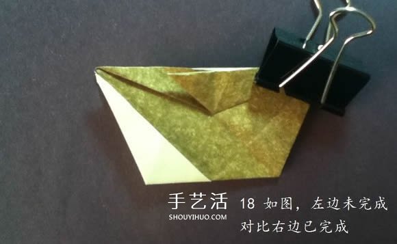 把貓貓“戴”身邊！貓頭戒指的折紙方法圖解 -  rpnrmr.com