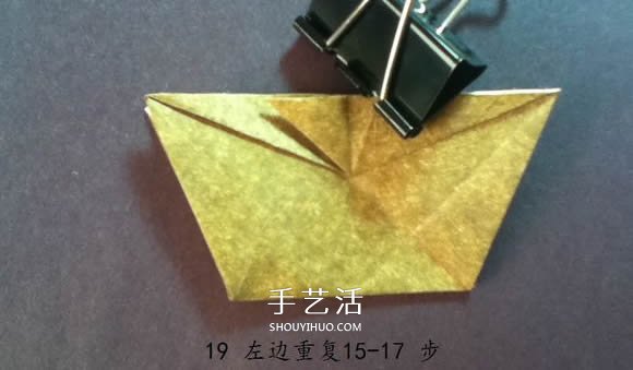把貓貓“戴”身邊！貓頭戒指的折紙方法圖解 -  rpnrmr.com