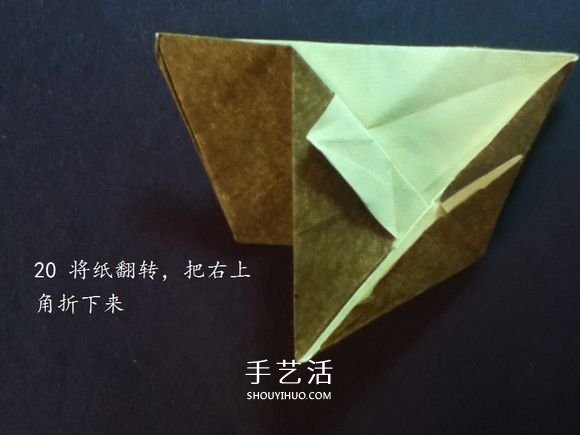 把貓貓“戴”身邊！貓頭戒指的折紙方法圖解 -  rpnrmr.com