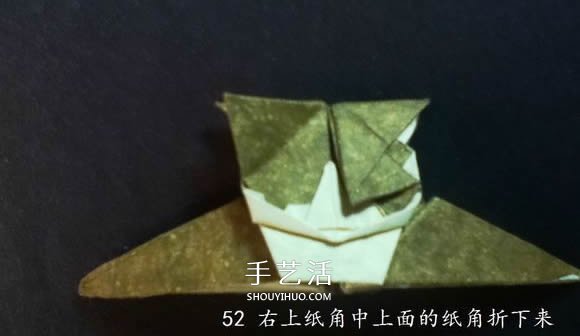 把貓貓“戴”身邊！貓頭戒指的折紙方法圖解 -  rpnrmr.com