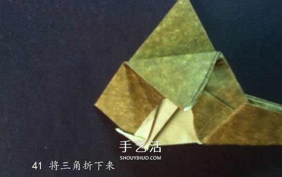 把貓貓“戴”身邊！貓頭戒指的折紙方法圖解 -  rpnrmr.com