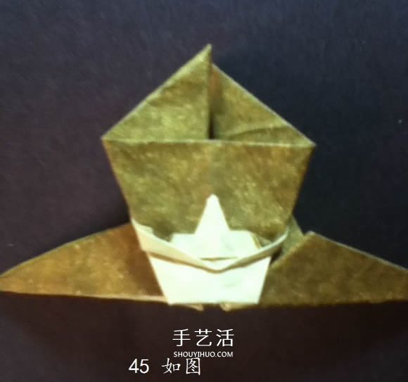把貓貓“戴”身邊！貓頭戒指的折紙方法圖解 -  rpnrmr.com
