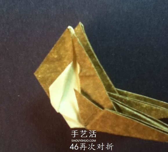 把貓貓“戴”身邊！貓頭戒指的折紙方法圖解 -  rpnrmr.com