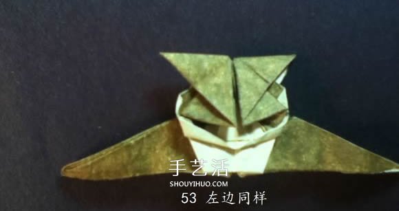 把貓貓“戴”身邊！貓頭戒指的折紙方法圖解 -  rpnrmr.com