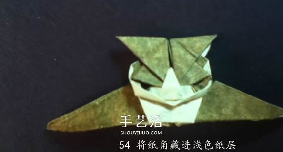 把貓貓“戴”身邊！貓頭戒指的折紙方法圖解 -  rpnrmr.com
