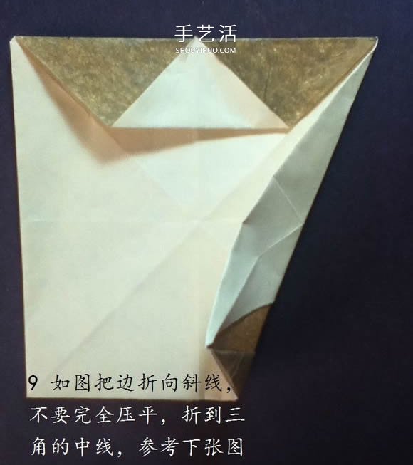 把貓貓“戴”身邊！貓頭戒指的折紙方法圖解 -  rpnrmr.com