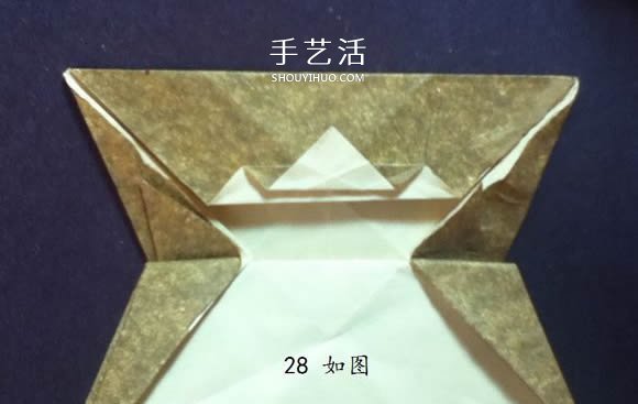 把貓貓“戴”身邊！貓頭戒指的折紙方法圖解 -  rpnrmr.com