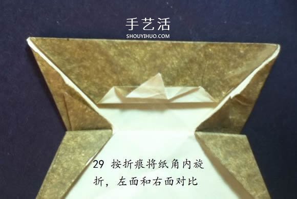 把貓貓“戴”身邊！貓頭戒指的折紙方法圖解 -  rpnrmr.com