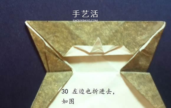 把貓貓“戴”身邊！貓頭戒指的折紙方法圖解 -  rpnrmr.com
