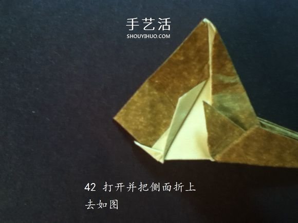 把貓貓“戴”身邊！貓頭戒指的折紙方法圖解 -  rpnrmr.com