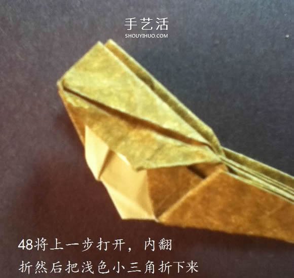 把貓貓“戴”身邊！貓頭戒指的折紙方法圖解 -  rpnrmr.com