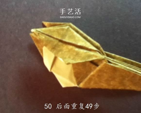 把貓貓“戴”身邊！貓頭戒指的折紙方法圖解 -  rpnrmr.com