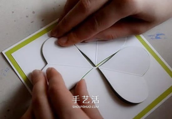 情人節(jié)表白賀卡：可愛三葉草賀卡的制作方法 -  rpnrmr.com