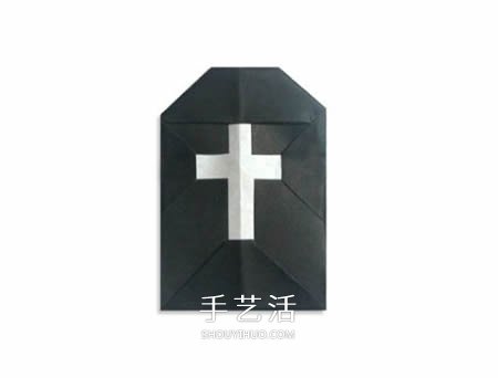 清明節(jié)簡單折紙墓碑 兒童折墳?zāi)沟恼鄯▓D解 -  rpnrmr.com