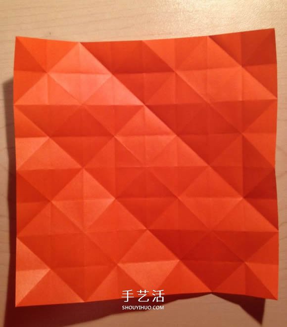 立體組合刺球的折法 帶刺花球的折紙圖解 -  rpnrmr.com