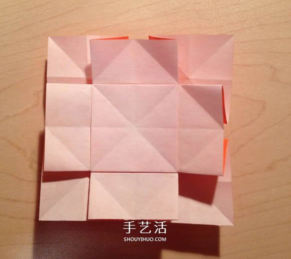 立體組合刺球的折法 帶刺花球的折紙圖解 -  rpnrmr.com