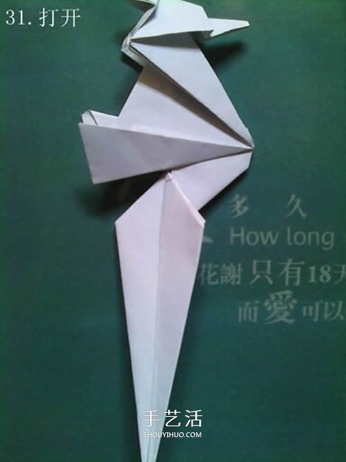 怎么折紙海馬的圖解 簡單又好看海馬的折法 -  rpnrmr.com