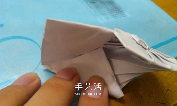 簡單鸚鵡螺的折法圖解 折紙海洋貝殼生物教程 -  rpnrmr.com