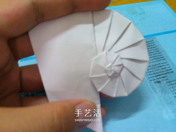 簡單鸚鵡螺的折法圖解 折紙海洋貝殼生物教程 -  rpnrmr.com