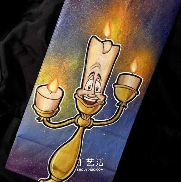 為了幫內(nèi)向的兒子 爸爸手繪550個(gè)愛(ài)心午餐袋 -  rpnrmr.com