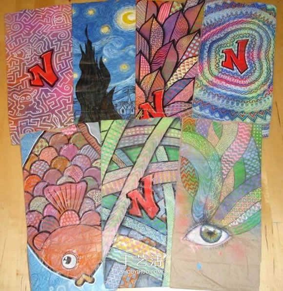 為了幫內(nèi)向的兒子 爸爸手繪550個(gè)愛(ài)心午餐袋 -  rpnrmr.com