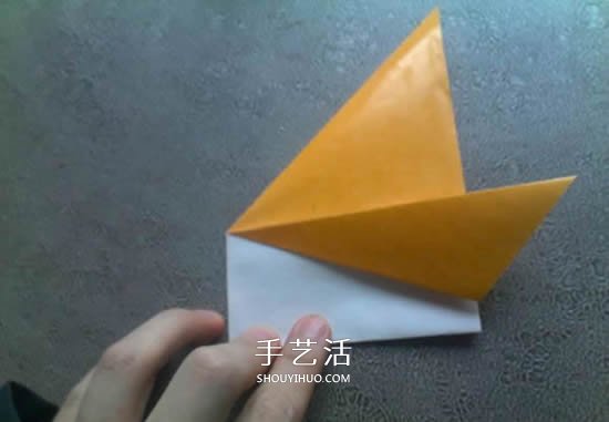 可愛的數(shù)碼寶貝巴達獸的折紙方法圖解教程 -  rpnrmr.com