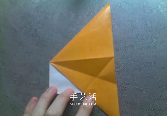 可愛的數(shù)碼寶貝巴達獸的折紙方法圖解教程 -  rpnrmr.com