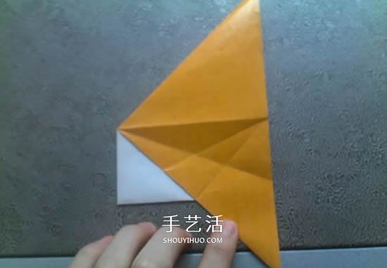可愛的數(shù)碼寶貝巴達獸的折紙方法圖解教程 -  rpnrmr.com