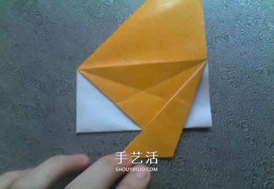 可愛的數(shù)碼寶貝巴達獸的折紙方法圖解教程 -  rpnrmr.com
