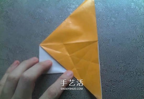 可愛的數(shù)碼寶貝巴達獸的折紙方法圖解教程 -  rpnrmr.com
