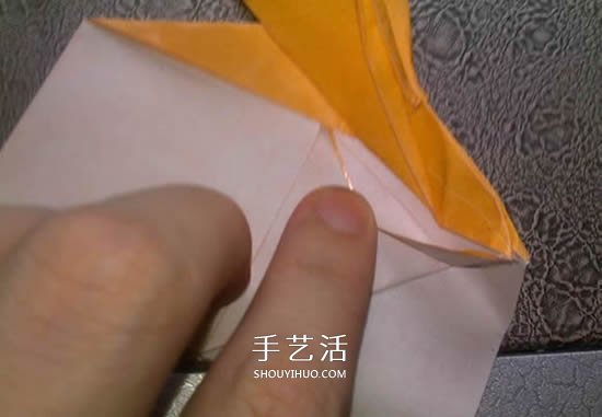 可愛的數(shù)碼寶貝巴達獸的折紙方法圖解教程 -  rpnrmr.com