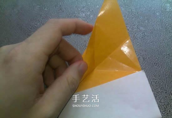 可愛的數(shù)碼寶貝巴達獸的折紙方法圖解教程 -  rpnrmr.com
