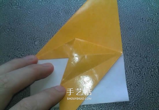 可愛的數(shù)碼寶貝巴達獸的折紙方法圖解教程 -  rpnrmr.com