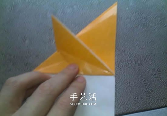 可愛的數(shù)碼寶貝巴達獸的折紙方法圖解教程 -  rpnrmr.com