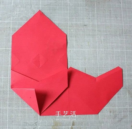 卡紙折紅包的方法圖解 新年愛心紅包手工制作 -  rpnrmr.com