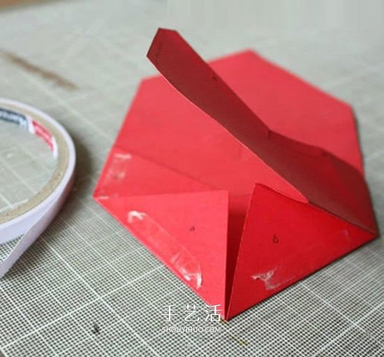 卡紙折紅包的方法圖解 新年愛心紅包手工制作 -  rpnrmr.com