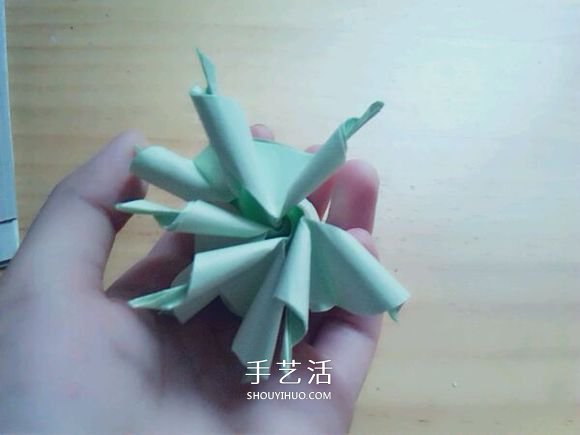 詳細(xì)凡爾賽花球教程 手工折紙凡爾賽花球圖解 -  rpnrmr.com