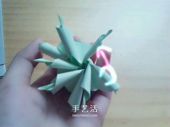 詳細(xì)凡爾賽花球教程 手工折紙凡爾賽花球圖解 -  rpnrmr.com