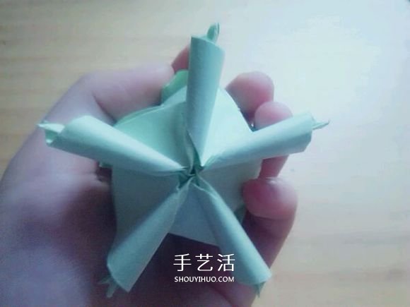 詳細(xì)凡爾賽花球教程 手工折紙凡爾賽花球圖解 -  rpnrmr.com