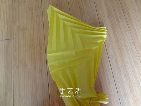 鷹的折紙教程 手工折紙展開翅膀雄鷹的步驟圖 -  rpnrmr.com