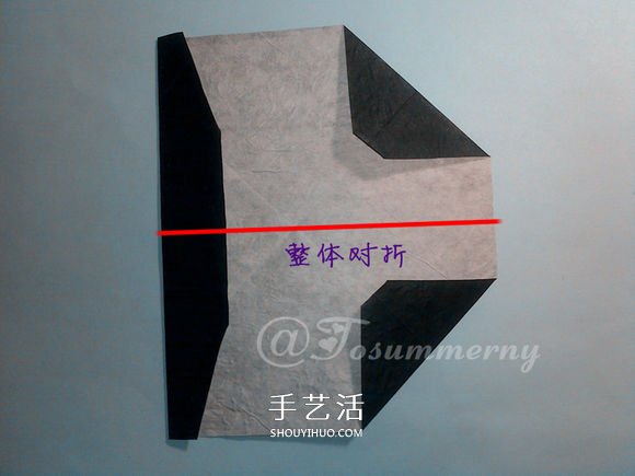 國寶大熊貓的折法圖解 兩張紙折紙熊貓步驟圖 -  rpnrmr.com