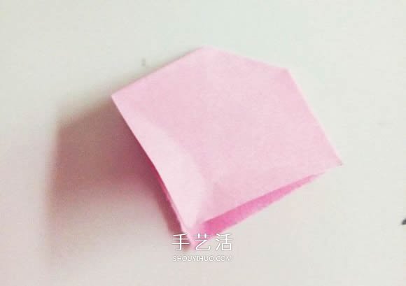 情人節(jié)紅玫瑰折紙 美麗紙玫瑰花的折法圖解 -  rpnrmr.com