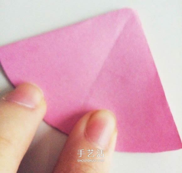 情人節(jié)紅玫瑰折紙 美麗紙玫瑰花的折法圖解 -  rpnrmr.com