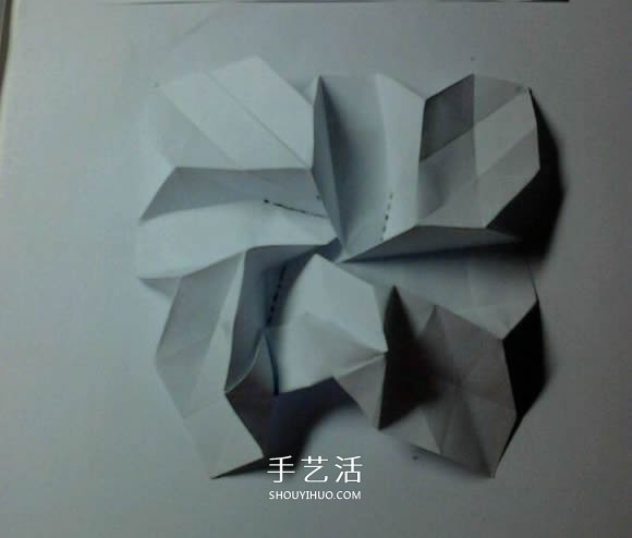 福山玫瑰改造而來 漂亮四角玫瑰花的折法圖解 -  rpnrmr.com