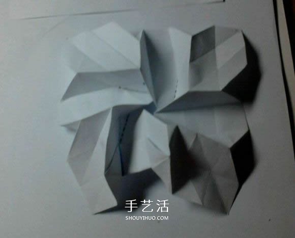 福山玫瑰改造而來 漂亮四角玫瑰花的折法圖解 -  rpnrmr.com