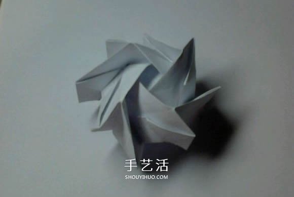 福山玫瑰改造而來 漂亮四角玫瑰花的折法圖解 -  rpnrmr.com