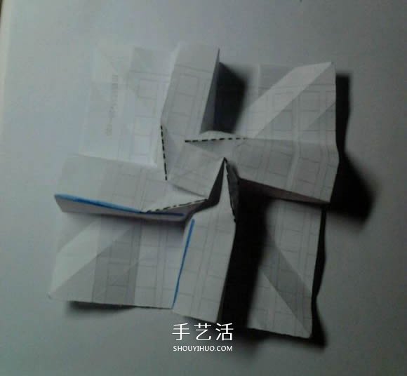 福山玫瑰改造而來 漂亮四角玫瑰花的折法圖解 -  rpnrmr.com