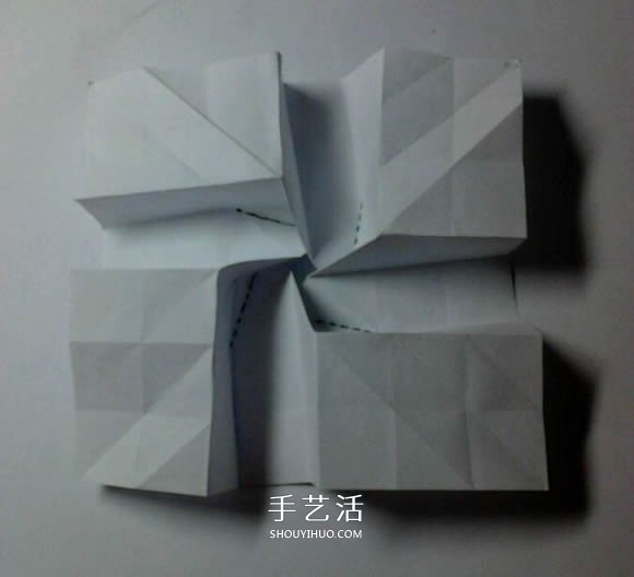 福山玫瑰改造而來 漂亮四角玫瑰花的折法圖解 -  rpnrmr.com