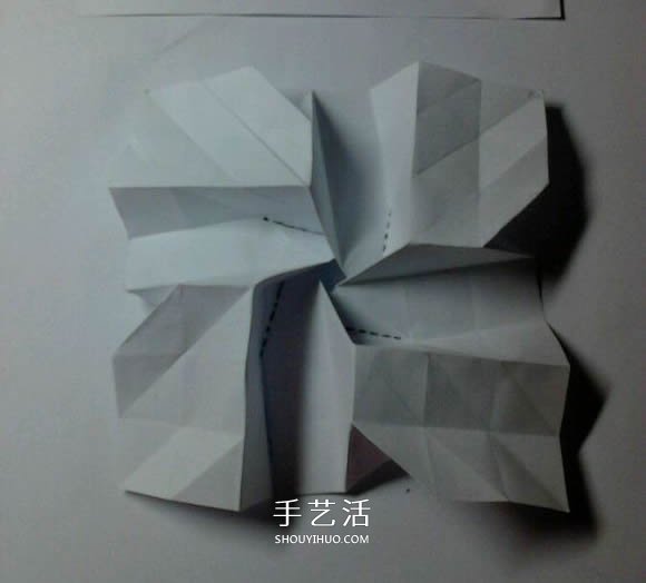 福山玫瑰改造而來 漂亮四角玫瑰花的折法圖解 -  rpnrmr.com